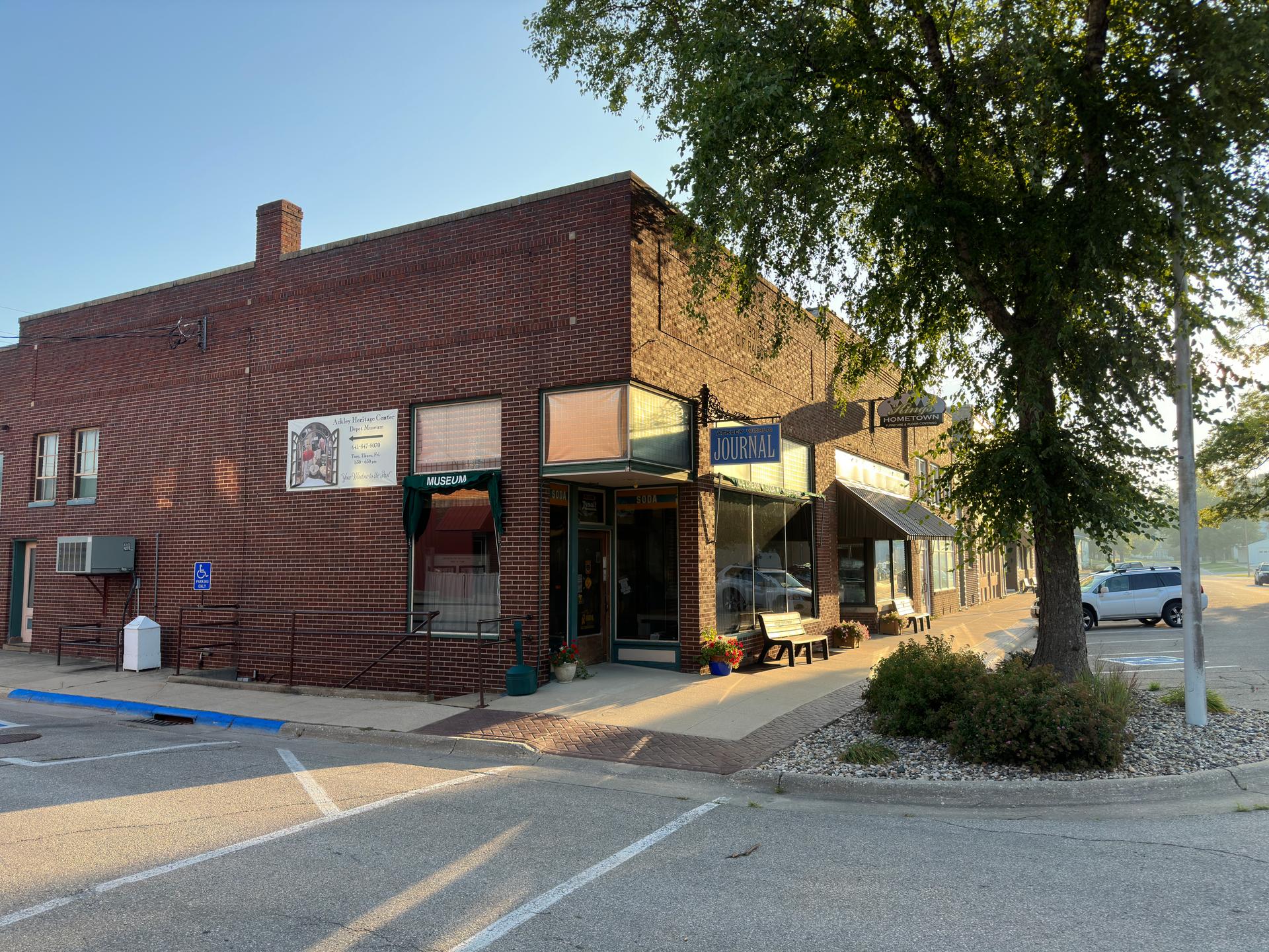 Soda Fountain Exterior